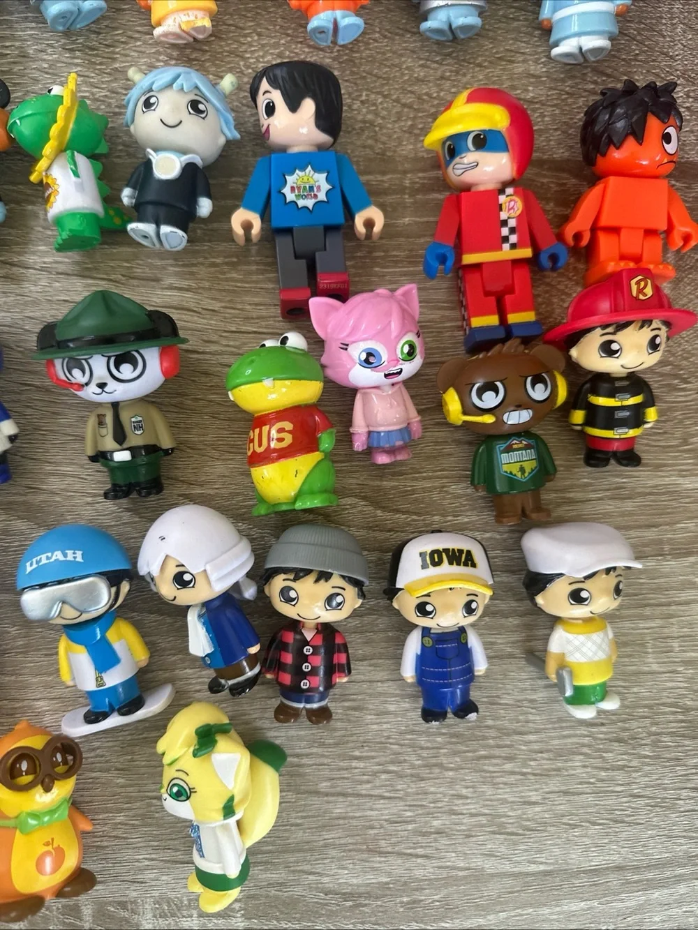 Lot Of 52 Ryan’s World Figurines